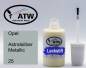 Preview: Opel, Astralsilber Metallic, 025: 20ml Lackstift, von ATW Autoteile West.